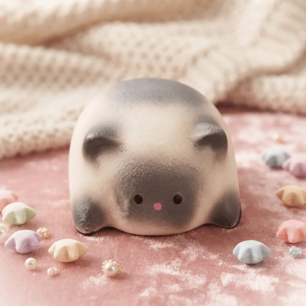 Slow Rising Soft Hamster Squishy Slow Rising Slow Resbound Hamster Squeeze Chubby Cute Hamster Fidget Office Workers