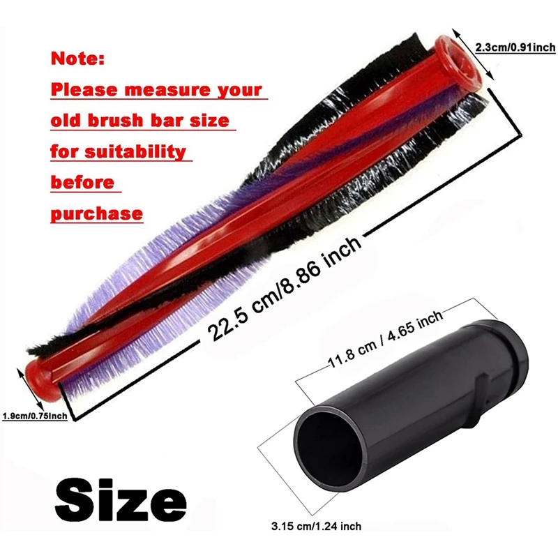 Replacement For Dyson V6 DC59 DC62 SV03 SV073 Brush Roller Vacuum Cleaner Parts