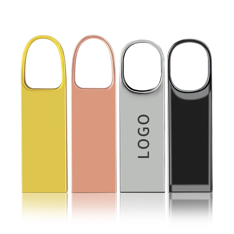 10 pçs/lote logotipo livre usb flash drive 2.0 disco de armazenamento metal à prova dwaterproof água pendrive memória vara 64gb 32 16gb flashdrives 8gb 4gb