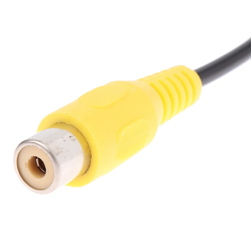 Innovative And Practical 4 Pin For  Car Male Connector Radio Cable Adapter Back Up Reverse Camera Input Plug