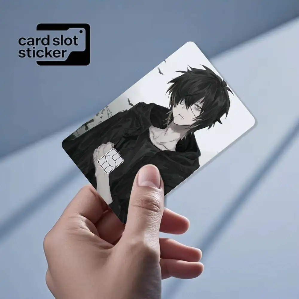 Cartoon Slow Damage Towa  Credit Card HD Stickers Small Chip Waterproof Sticker Game Card Decal Gift