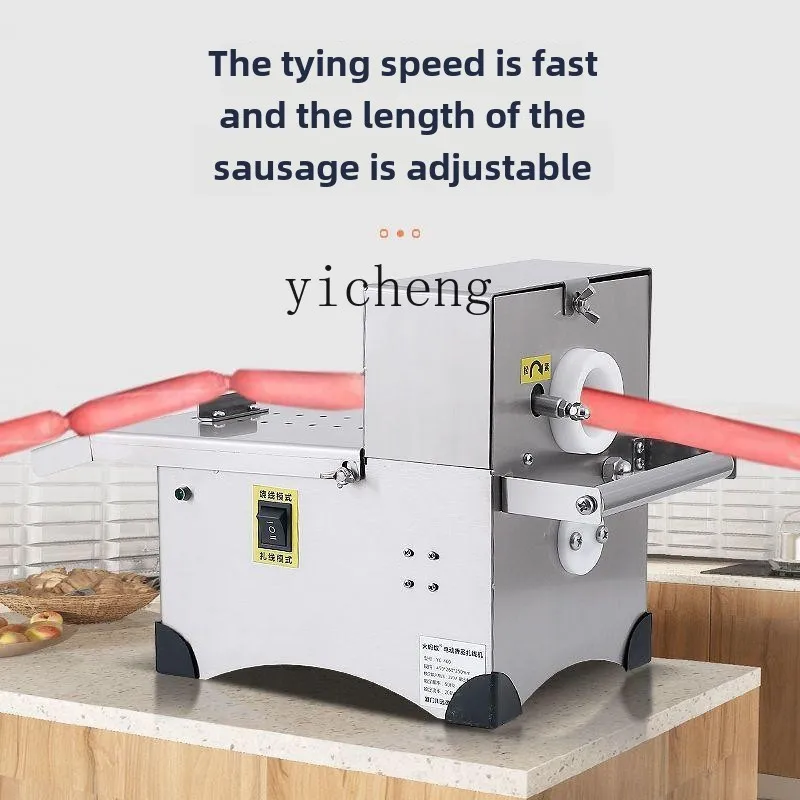 

sausage knotting machine electric automatic sausage binding machine sausage binding line quantitative segmentation machine