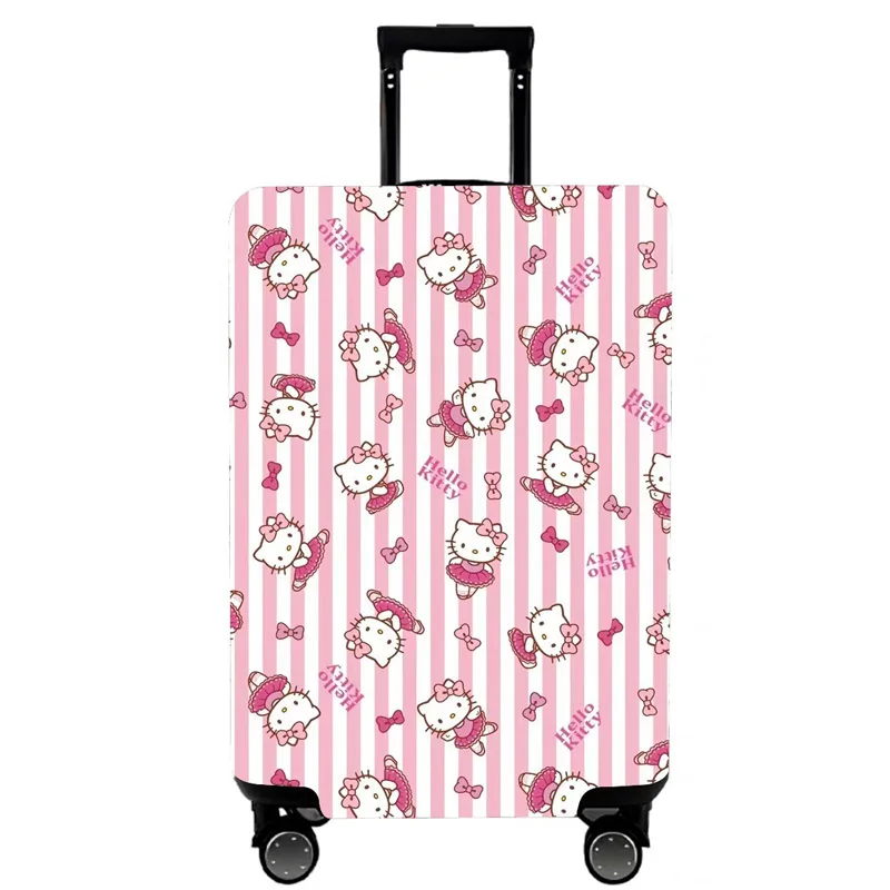 Hello Kitty Luggage Cover Suitcase Protector Baggage Dust Case Cute Cover Suitable for18-32 Inch Suitcase Case Travel Organizer