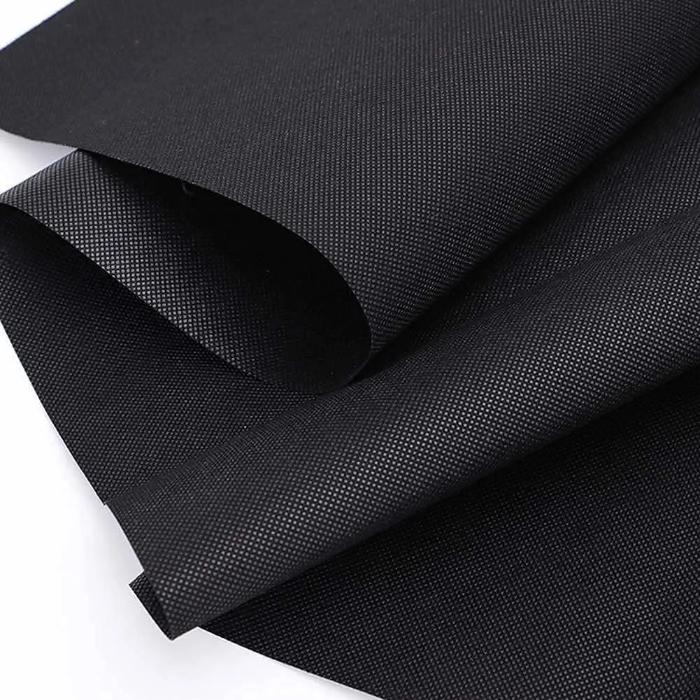 KHALMA HOME Tela No Tejida Negra para Tapicería, Base de Sofás, Arpillera TNT 75 g para Repuesto Inferior, Manualidades y Camas de Mascotas. Ideal para Proteger y Renovar Sillas y Sofás.