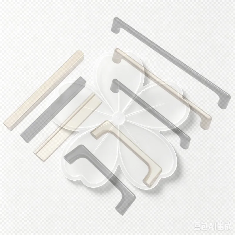 Matte Gold Black Aluminum Alloy Kitchen Cabinet Handles Lightweight Sturdy Anti-Corrosion Drawer Pulls for Shoe Cabinet Furnitu