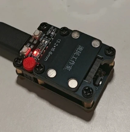ESP32-C3/C6/8684/H2/C61-MINI-1 Magnetic Press-fit Programmer/Programming Burner/Tooling
