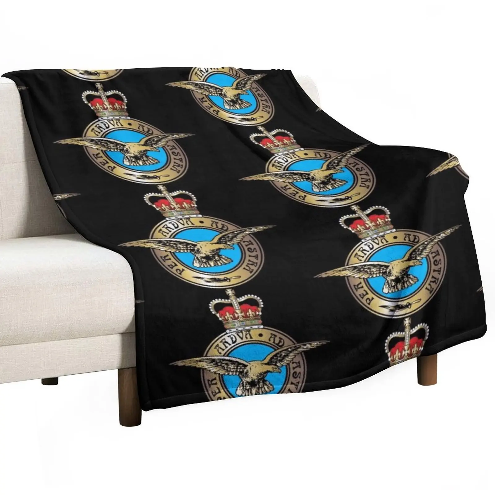 

Royal Air Force Badge Throw Blanket Blanket For Baby Heavy Blanket Weighted Blanket Furry Blankets