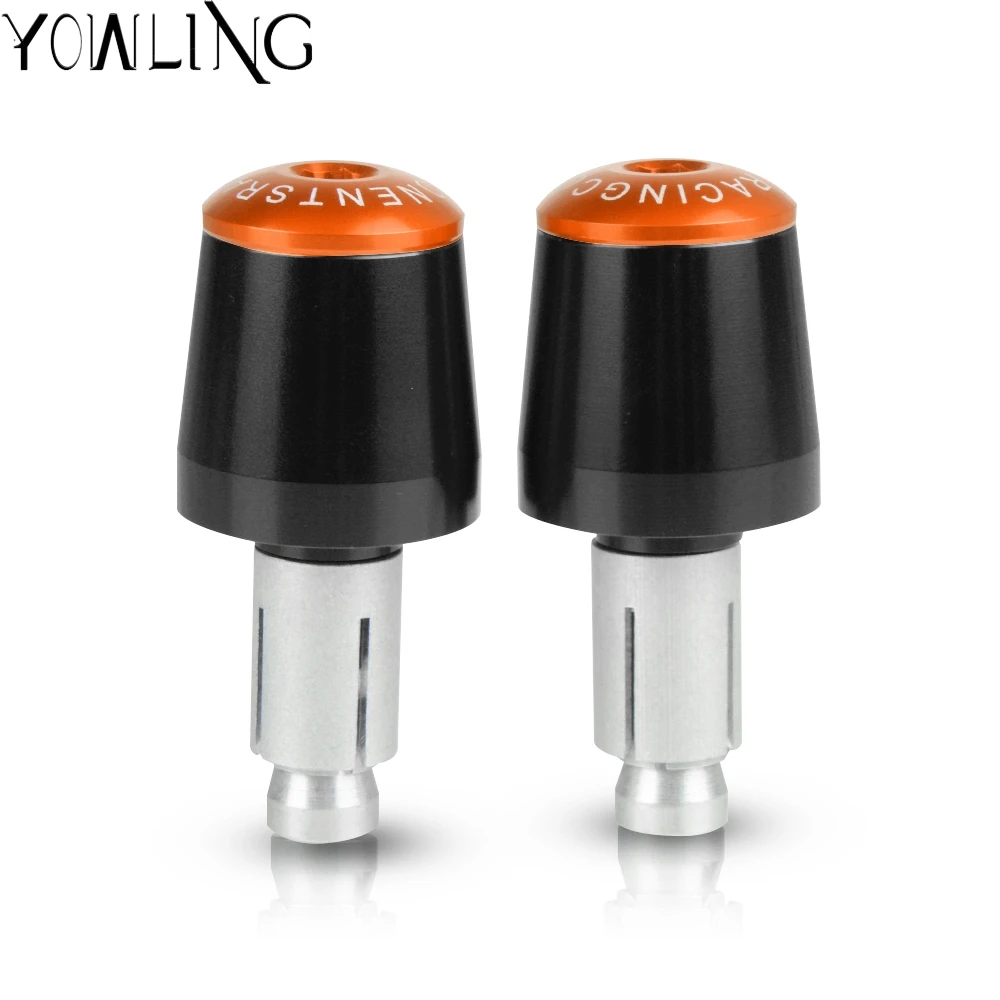Motorcycle 22MM Handlebar Grips Handle Bar Cap End Plugs For Honda Yamaha Suzuki GSX-R Bandit Aprilia Ducati Benelli image 3
