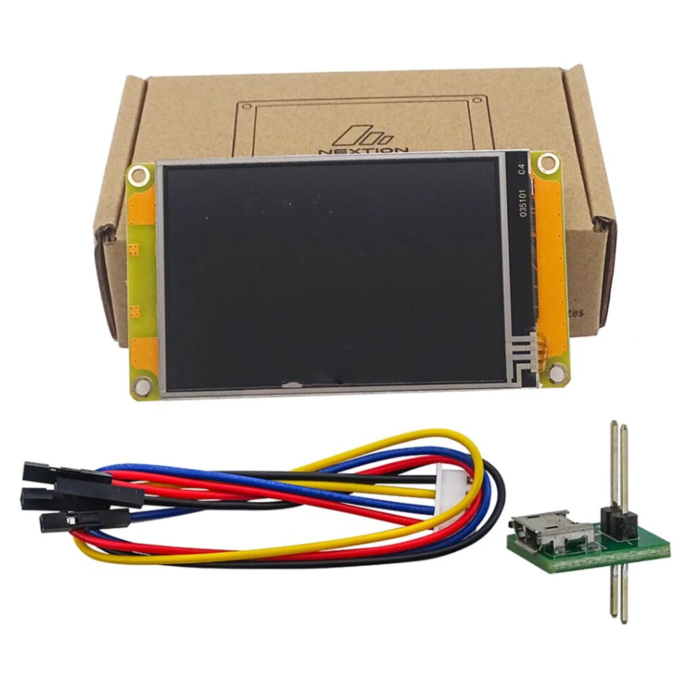 Nextion 2.4 بوصة 2.8 بوصة 3.5 بوصة سلسلة اكتشاف HMI وحدة عرض تعمل باللمس مقاوم محاكي مجاني مشغل دعم التصحيح #5
