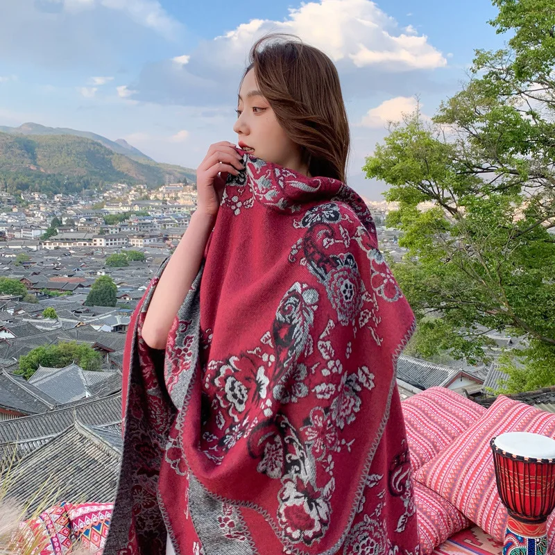 

Новая популярная женская накидка для путешествий на открытом воздухе, весна 2025 года, защита от холода и ветра, модная женская накидка.