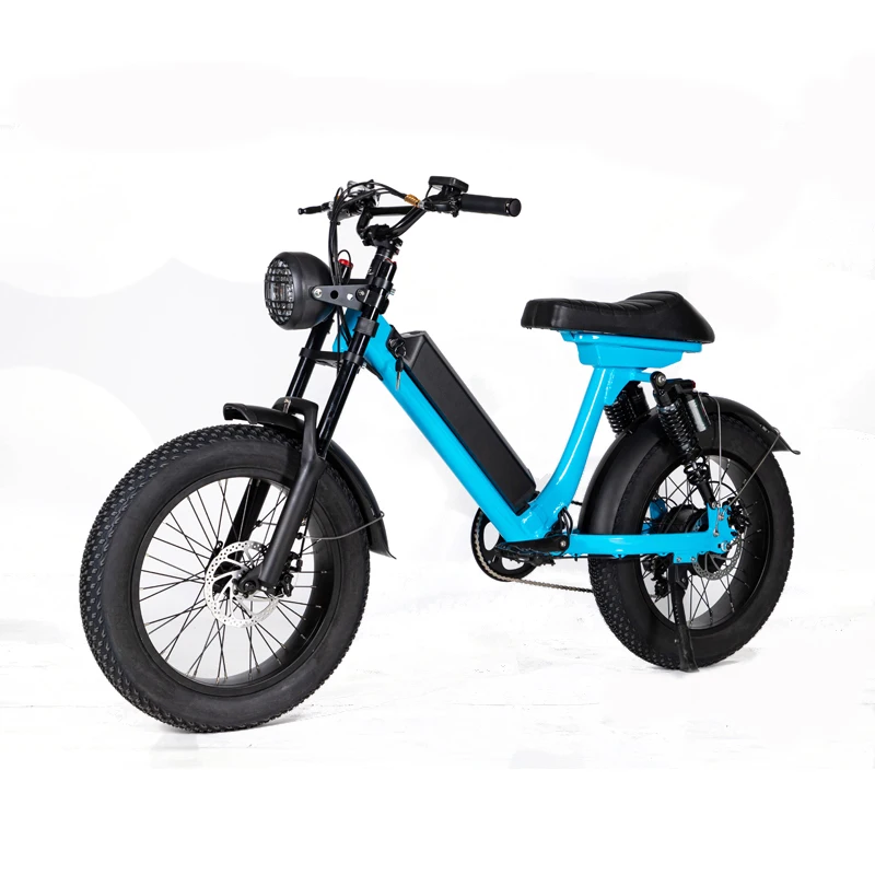 

Cross Country Mini E-bike 20-Inch Fat Tire 500W 48V Electric Bike