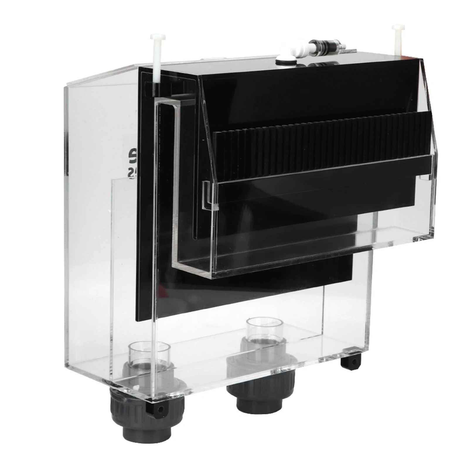 Acrylic Self start Siphon Hang On Overflow Box for Fish Tank Aquarium