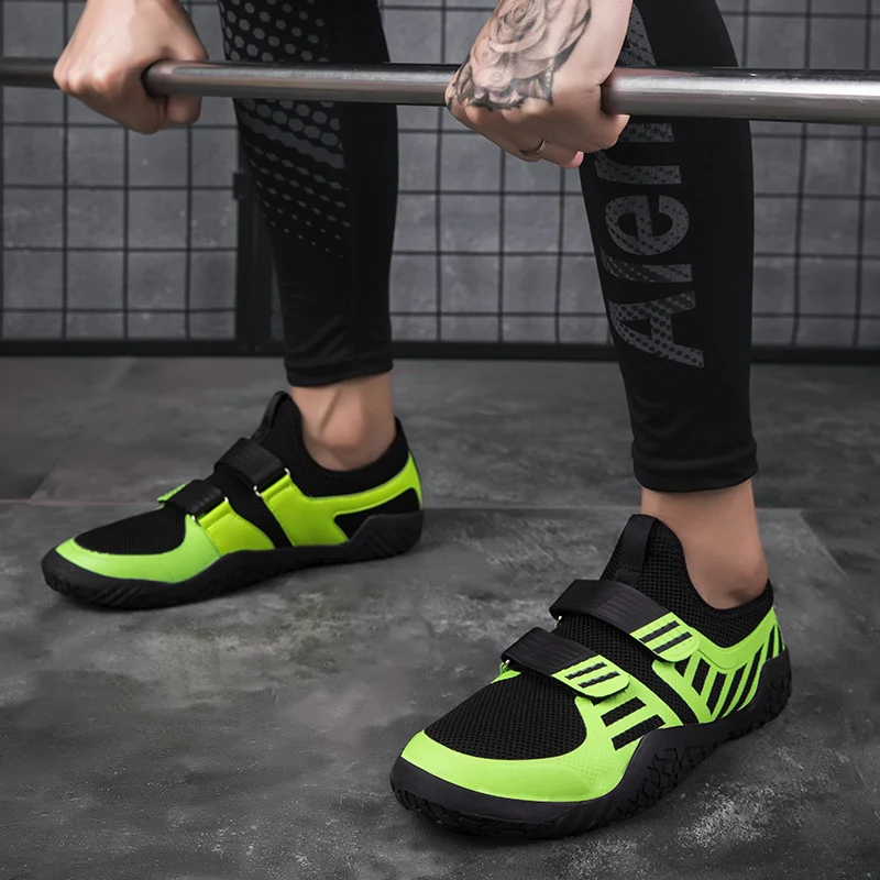 New Weight Lifting Boots New Strength Training Shoes Gym Wear-resistant Squat Hard Pull Shoes Indoor Sports Shoes Comfortable