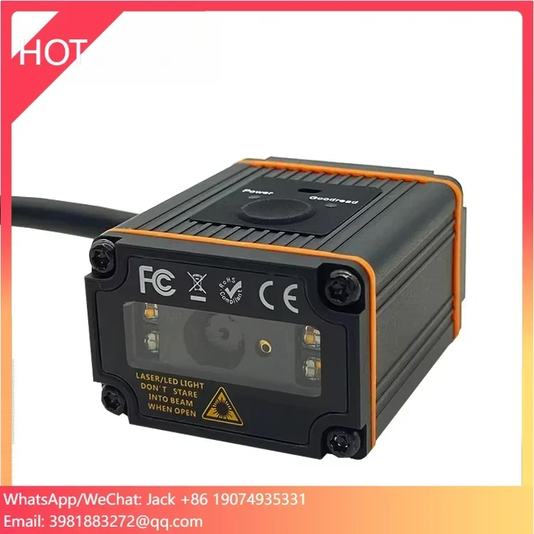 

High Performance USB RS232 High Density IP65 Fixed Mount DPM Scanner Industrial Fixed Barcode Scanner