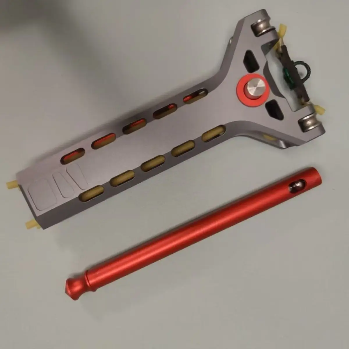 High Quality CNC Aluminum Alloy Automatic Slingshot Tool Outdoor Rapid Shooting High-precision Manual Tool Combination