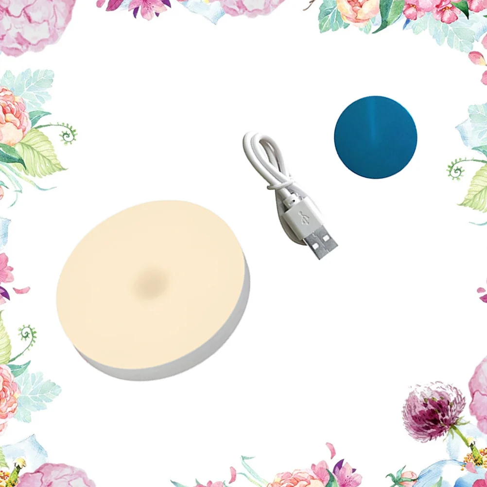 USB قابلة للشحن اللمس الاستشعار ضوء الليل عكس الضوء LED مصباح لغرفة النوم المدخل المرحاض خزانة الإضاءة الداخلية الزخرفية