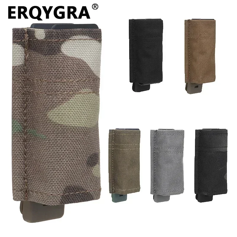 ERQYGRA Tactical FAST 1911 AK Single Mag Molle Pouch Holster Magazine System Accessories Waist Bag Airsoft Hunting Sports Gear