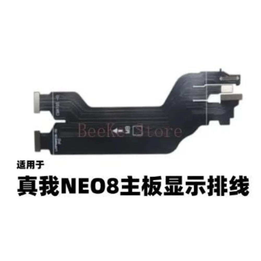 Replace For Realme Neo 8 5G Charging Port Type-C USB Charger Dock Mic SIM Card Reader Power LCD Touch Main Board Flex Cable