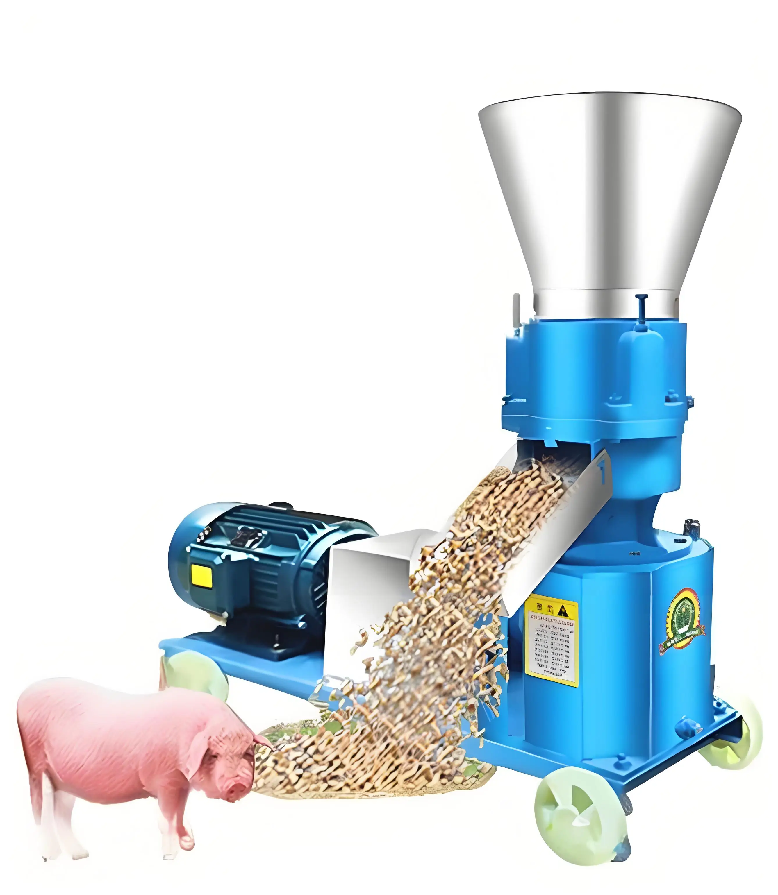 80-120kg/h Farm Feed Production Machine Poultry Feed Pellet Making Machine Pelletizer Chicken