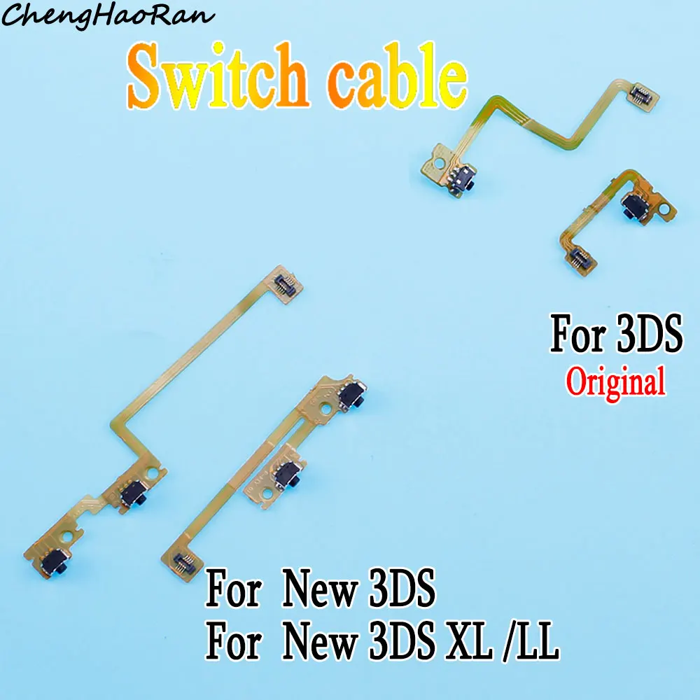 

1 Set =1Pair For 3DS/New 3DS XL LL/New 3DS Left Right Button Flex Cables Left Right Trigger Button Switch Cable Parts