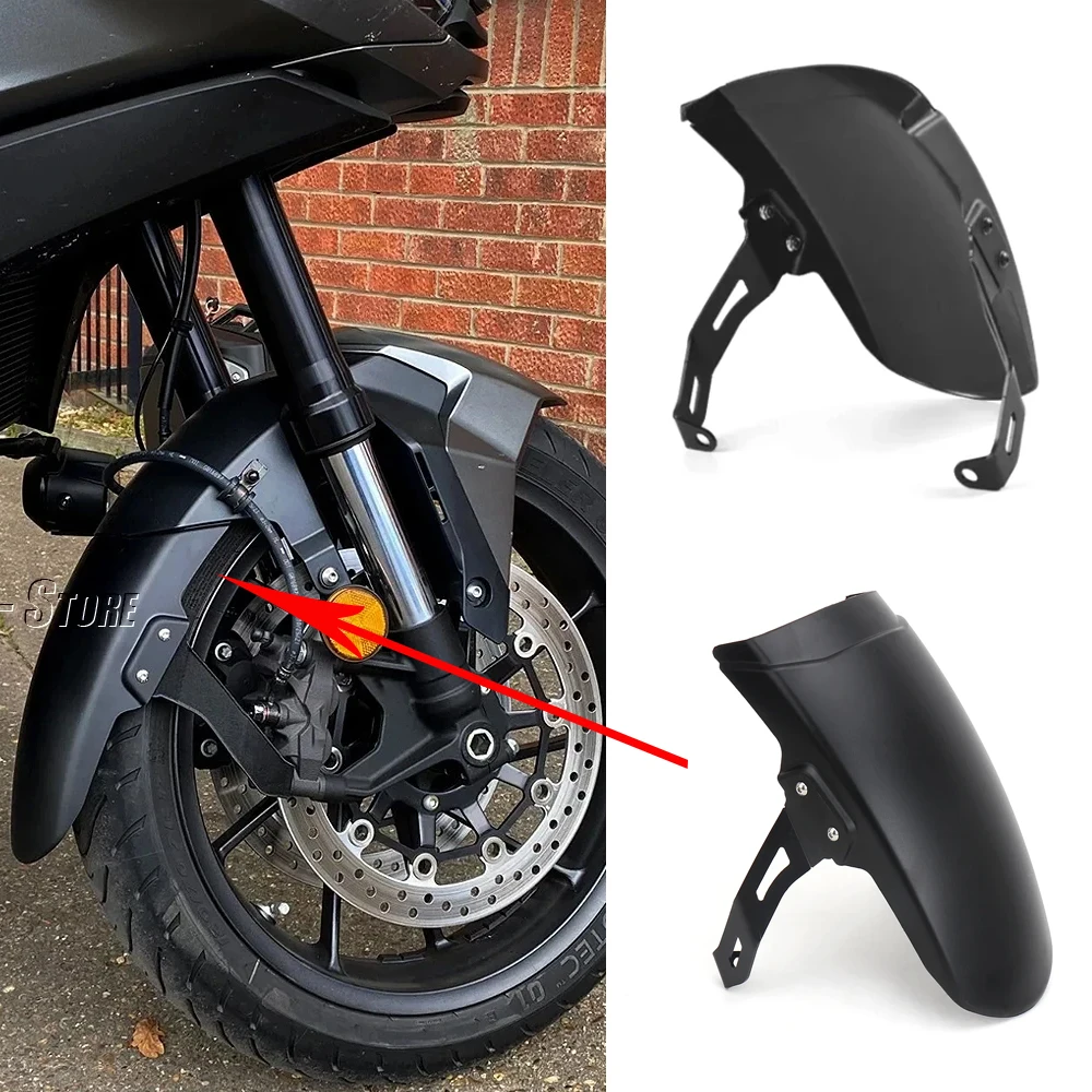 For Honda NT 1100 NT1100 nt1100 New 2022 2023 2024 Front Fender Mudguard Extender Motorcycle Accessories Black