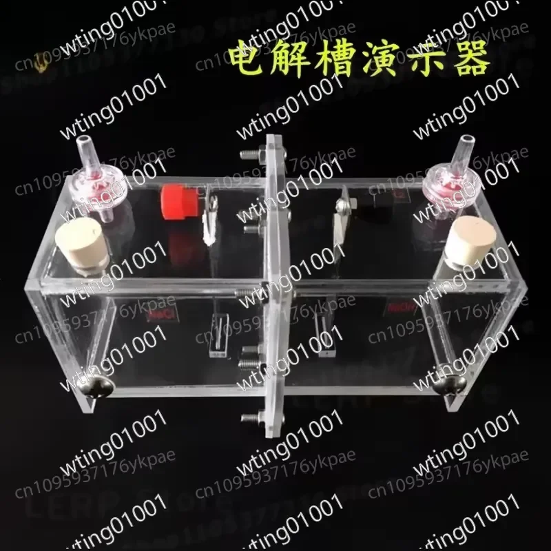 for 26063 Electrolytic Cell Demonstrator with Ion Exchange Membrane and Platinum Electrode for High School Chemistry