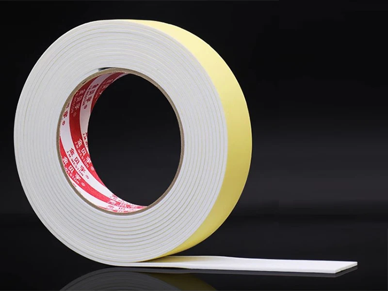 EVA foam single-sided rubber cushion 18650 21700 lithium battery sealing strip high-viscosity wear-resistant foam tape