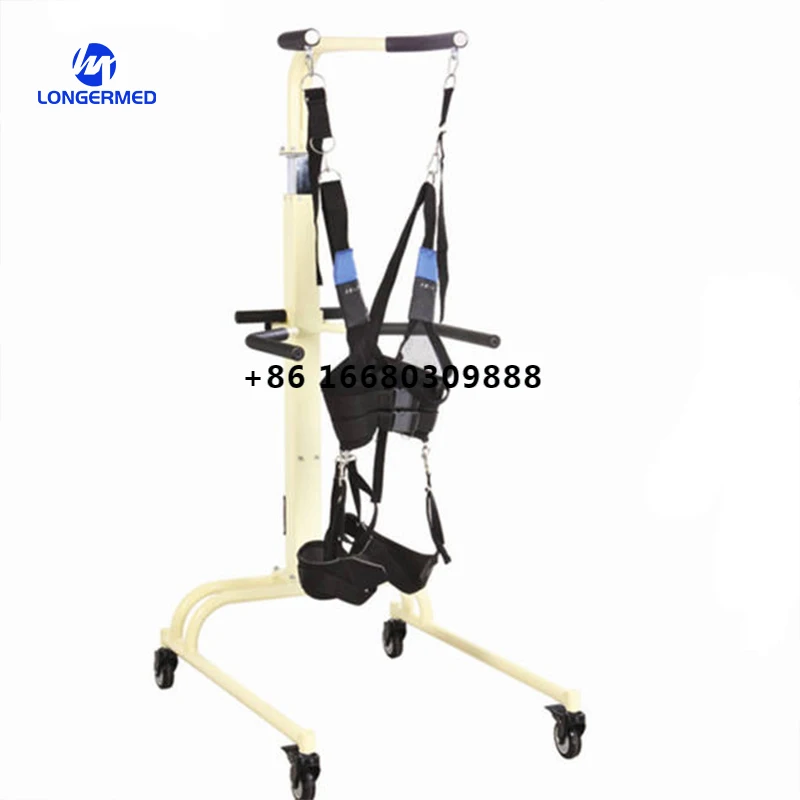 

gait training patient lift walking assist device medical rehabilitation equipment