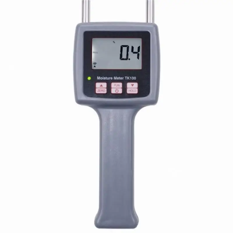 Digital TK100 Hay Moisture Detector, Feed Straw Paddy Rice Fibre Humidity Measuring Instrument