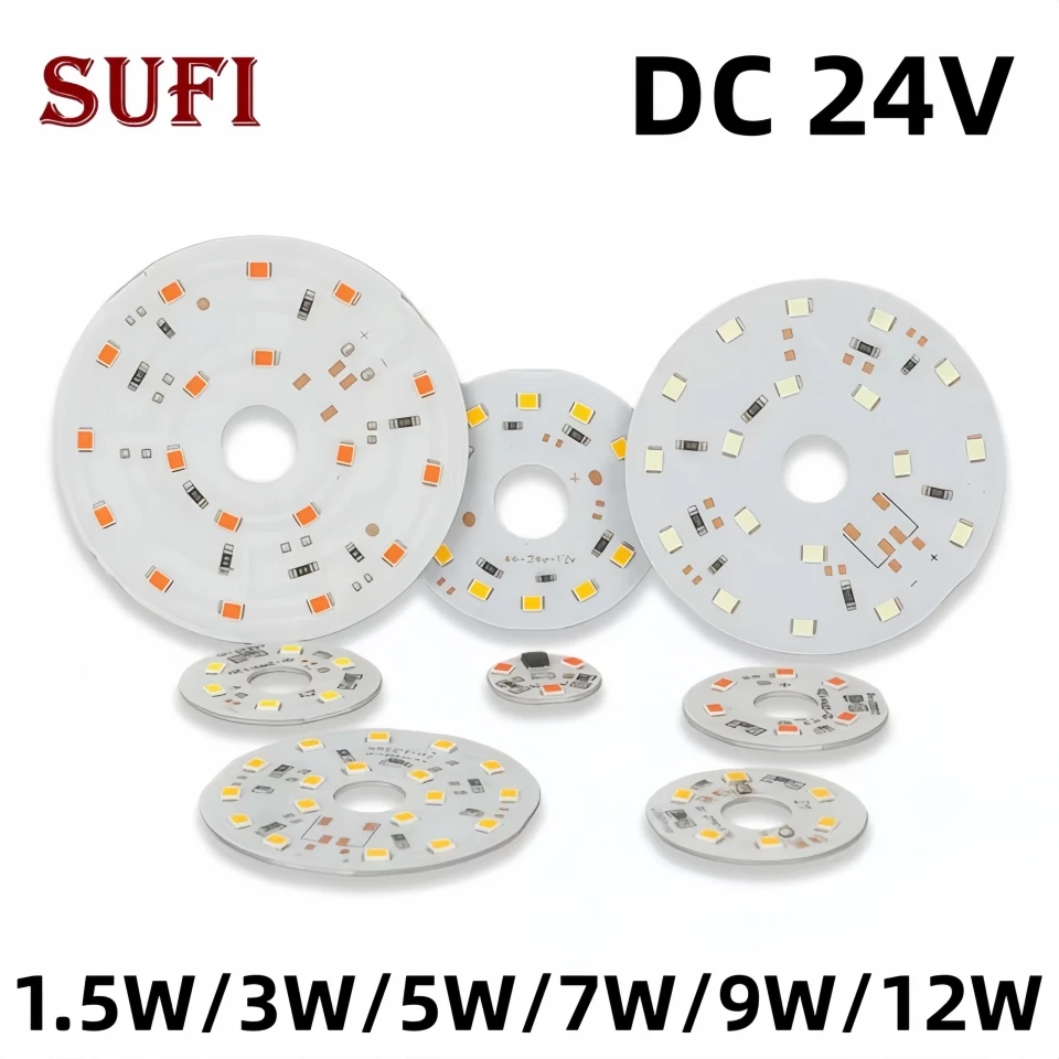 

10Pcs DC24V Color LED Light Bulbs Set Warm White Natural Red Green Blue Purple Yellow SMD2835 Chip Beads for DIY Panel Lighting
