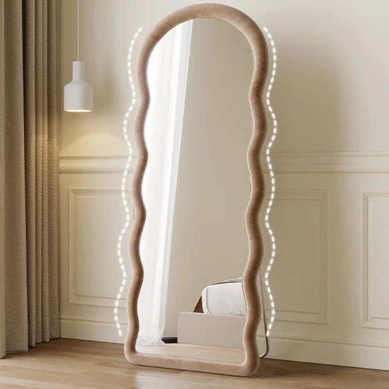 Modern Display Vanity Mirror Bathroom Design Standing Vanity Mirror Horizontal Nordic Adornos Para El Hogar House Accessories