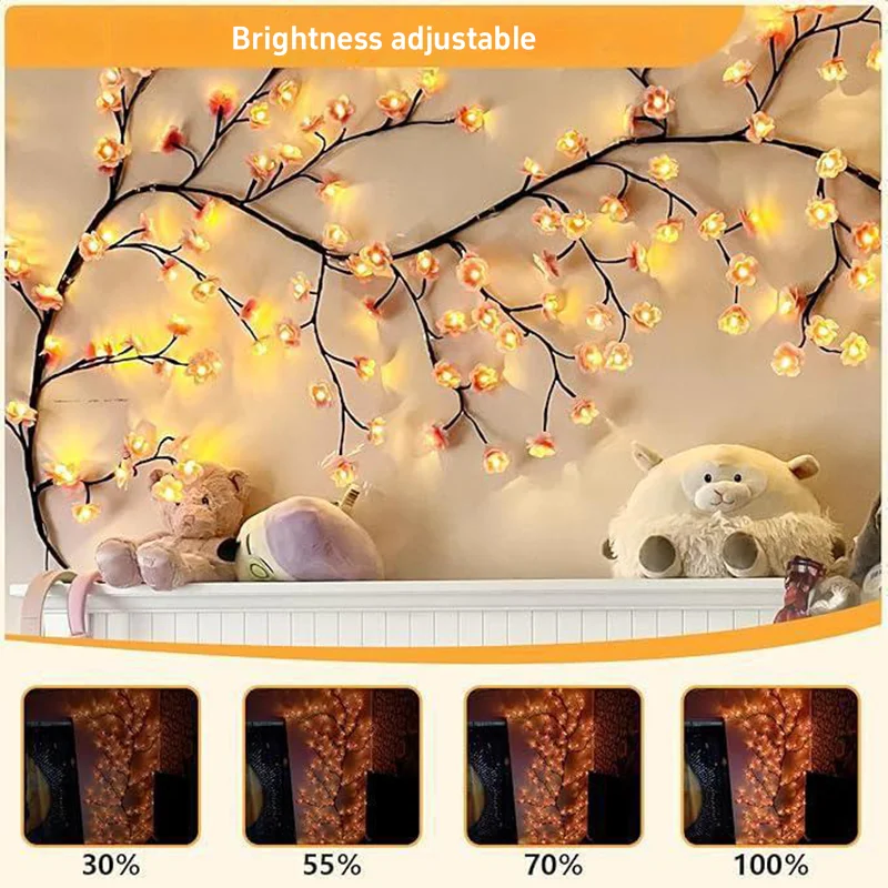 Ferngesteuerte LED-Kirschblüte – Wall Decor Lighting Tree Bewertung und Preis