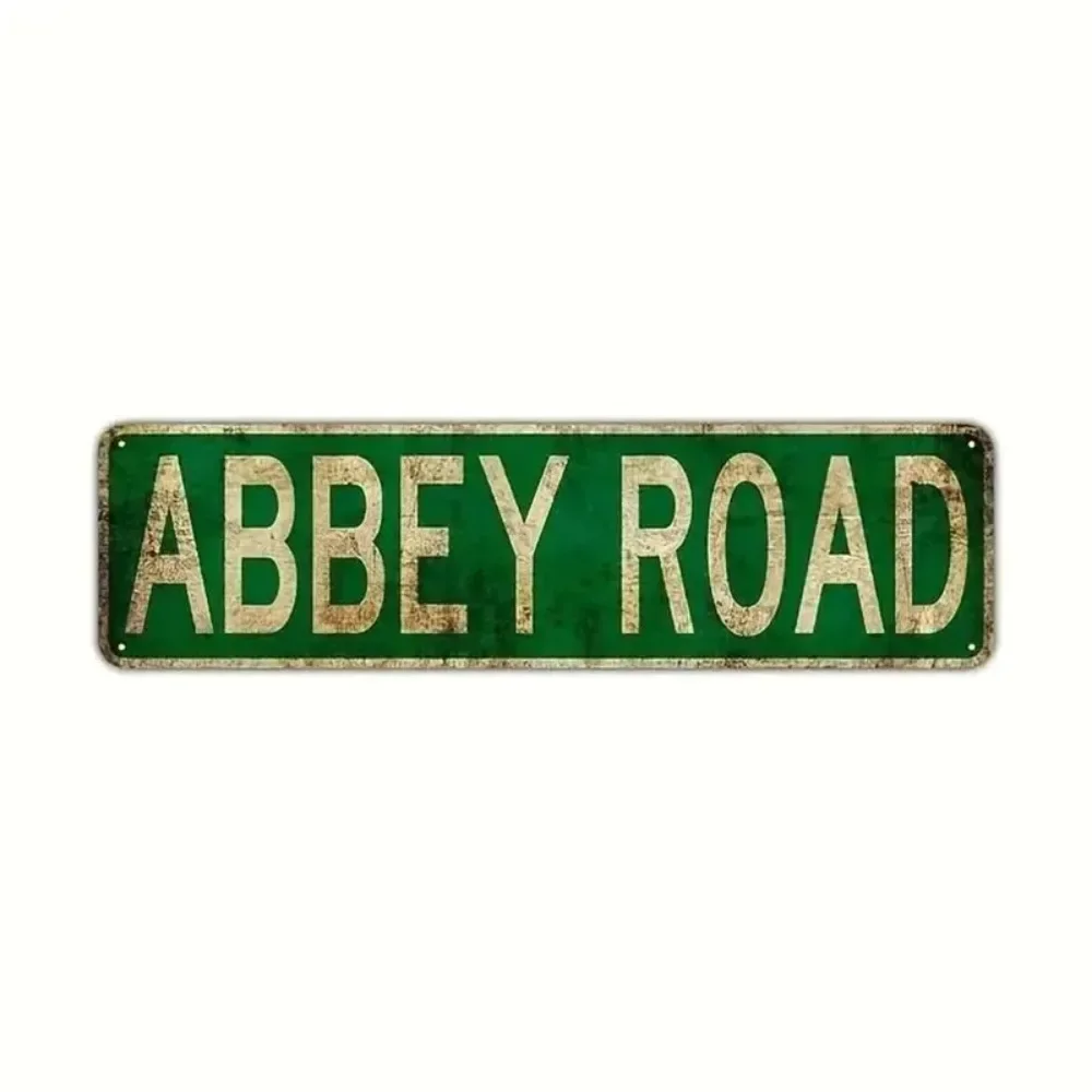 Vintage Metal Tin Sign Lovers Lane Retro Street Wall Decor Rustic Street Signs Abbey Road Street Signs Park Scenic Country