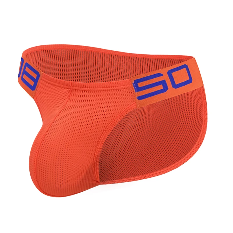 جديد حار النايلون شبكة سريعة الجافة الملابس الداخلية ، رجل مثير رقيقة جدا ثونغ ، الرياضة الصلبة الرجال القطن ثونغ ، تعزيز الحقيبة الملابس الداخلية