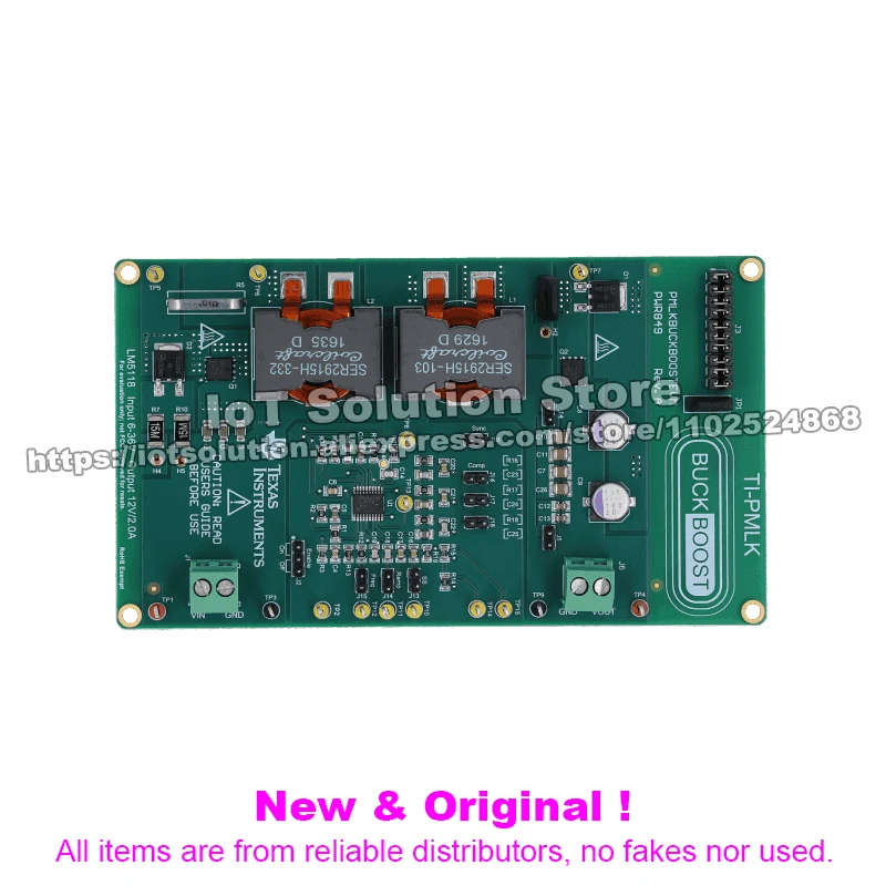 PMLKBUCKBOOSTEVM TI-PMLK Buck-Boost Experiment Board using LM5118
