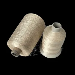Fireproof and high temperature resistant glass fiber sewing thread 200g/piece