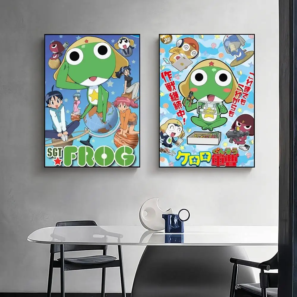 

Плакат с героями мультфильмов Keroro Gunso, настенная живопись на холсте для гостиной, спальни, домашний декор