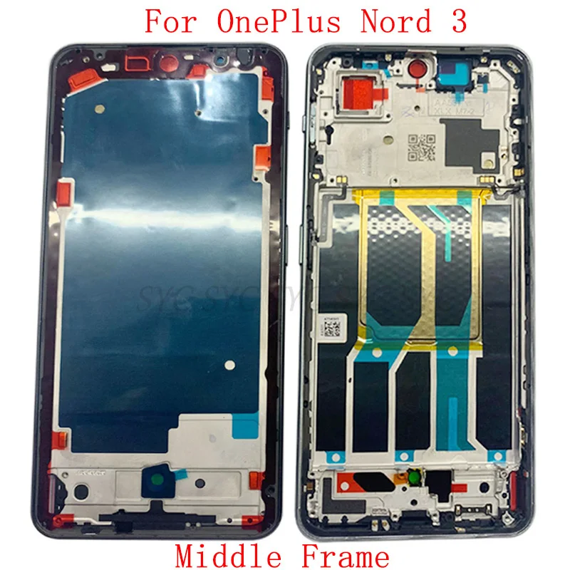 

Middle Frame Housing LCD Bezel Plate Panel For OnePlus Nord 3 Phone Metal LCD Frame Repair Parts