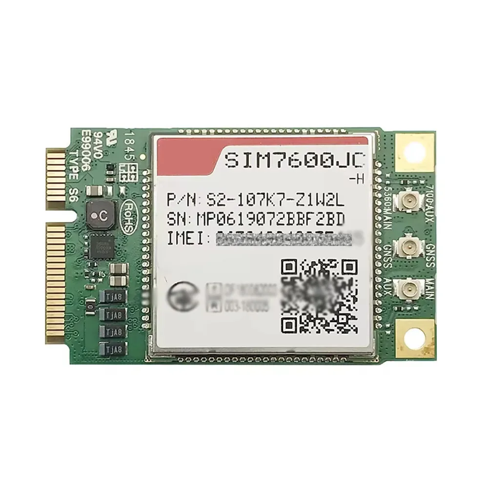 Original SIM7600JC-H PCIE LTE Cat4 Module For Japan GSM/GPRS/EDGE Module B1/B3/B8/B18/B19/B26 wireless communication ﻿