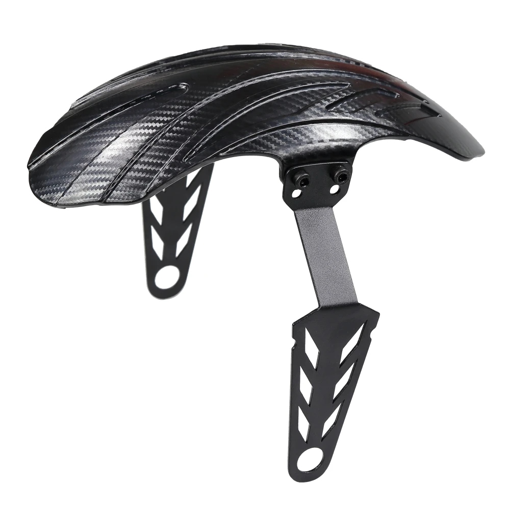 Universal Carbon-Fiber-Pattern Mudguard for VSETT 11+ ZERO 11X KAABO 11-Inch Electric Scooter Adjustable Fender Wheel Cover Wing