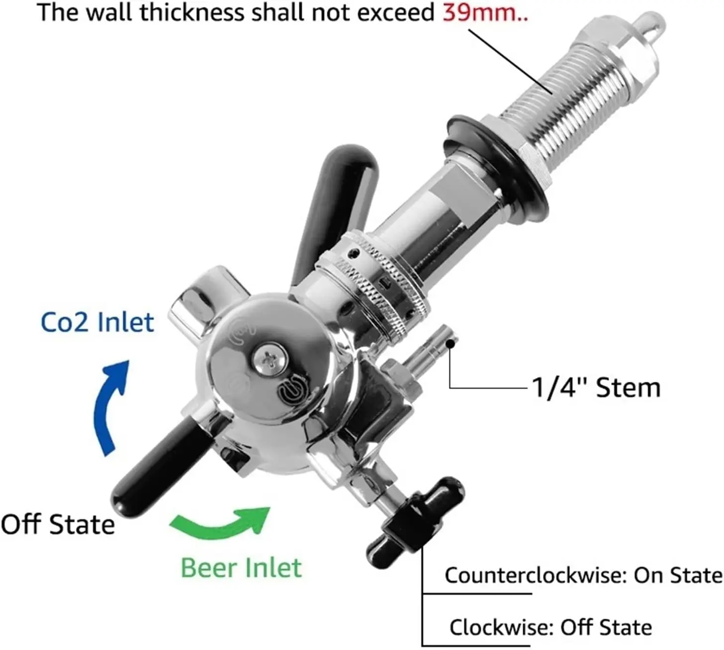 توصيل سريع للزجاجات الخالية من الرغوة ومضاد لضغط البيرة وإزالة الرغوة للزجاجات العلوية المتأرجحة