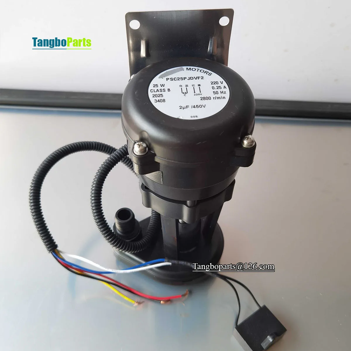 

Ice Machine Spare Parts 220V PSC25PJDVF2 25W Motor Water Pump