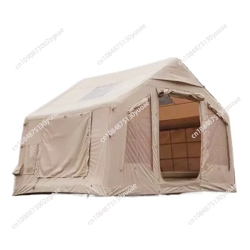 9.0 Newest Pink Color Air Outdoor Camping Waterproof Tent Inflatable Family Tent
