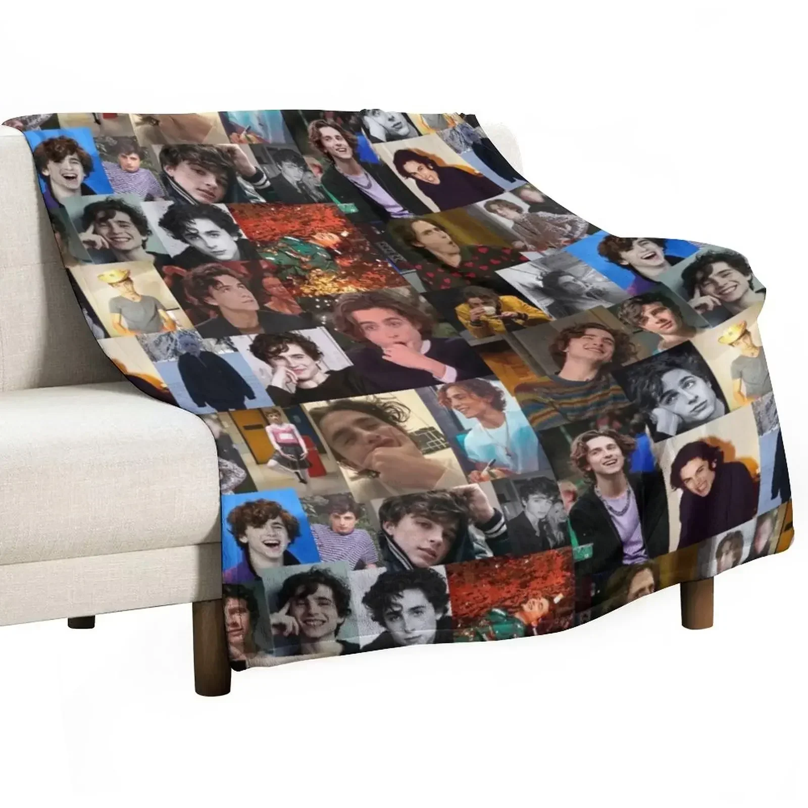 

another Timmy collage Throw Blanket Multi-Purpose Stuffeds Blankets