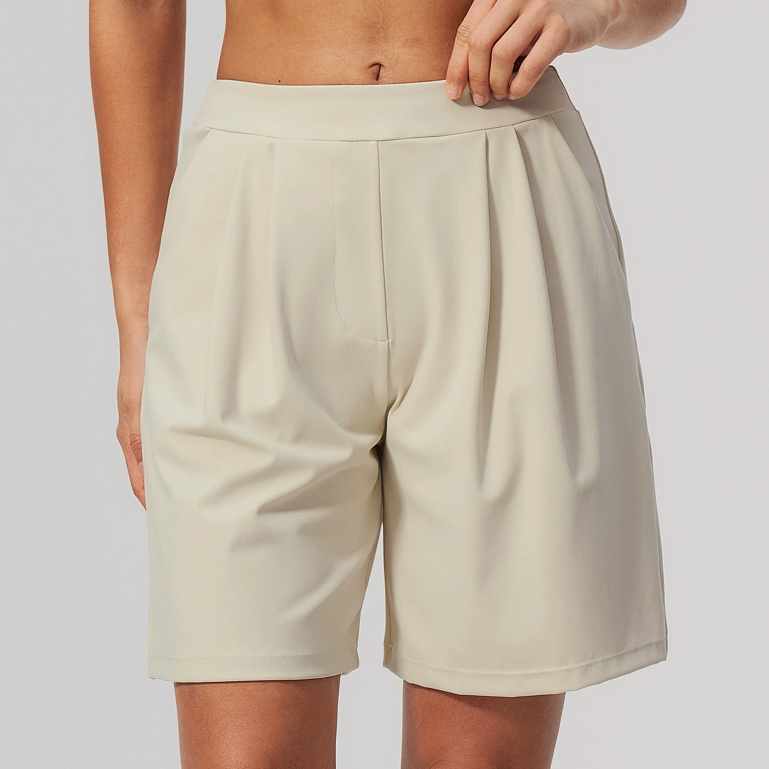 Women Solid Color Sports Short - J-Yoga Fitness ulasan dan harga
