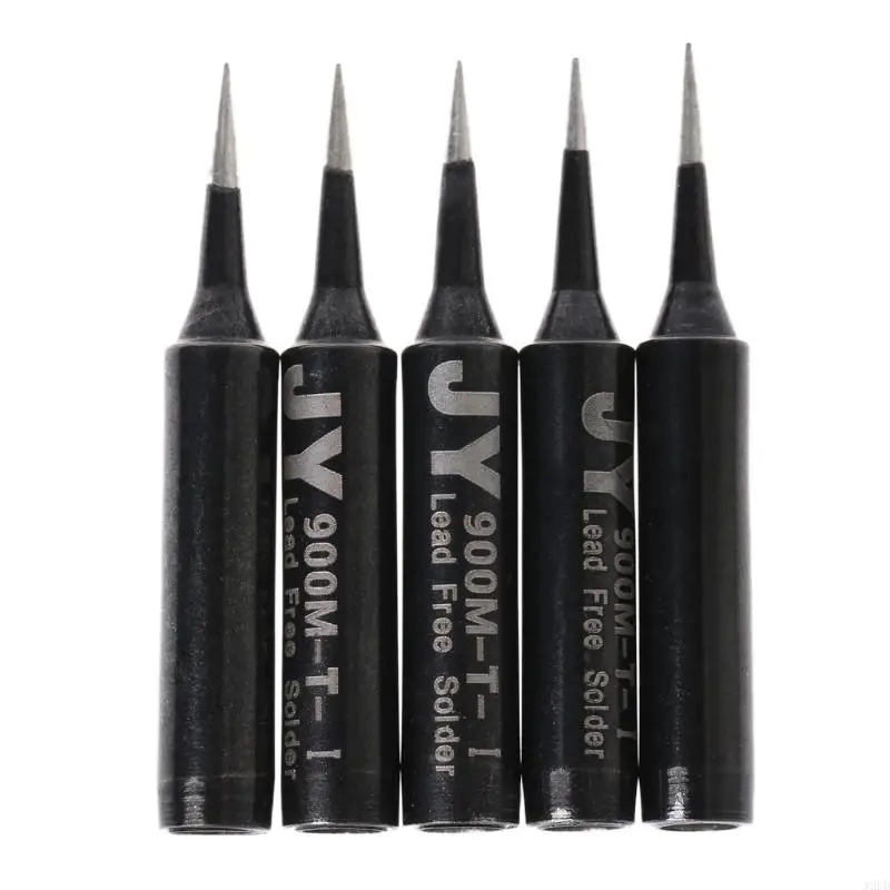 A2UD 5 Pcs Lead Free Replacement Soldering Solder Iron Tips 900M-T-I For Hakko Saike
