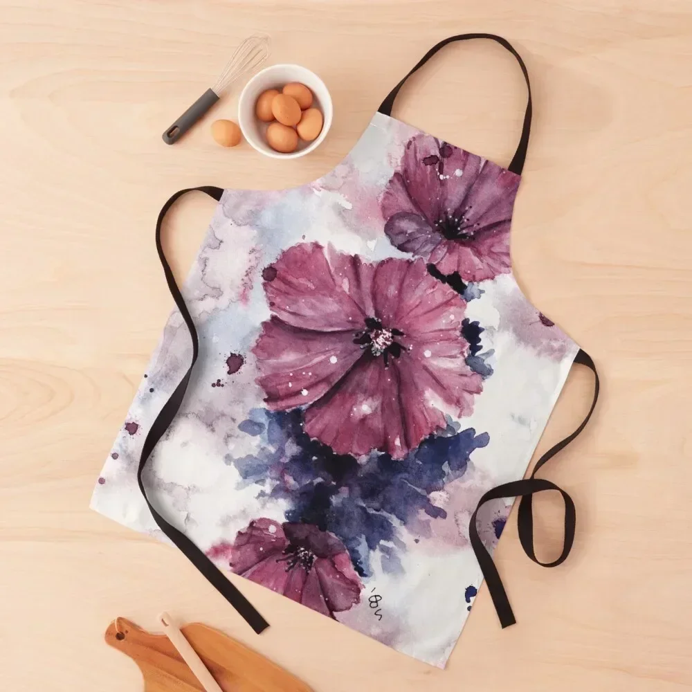 

Fleurs Apron Smock for hairdressing Restaurant Kitchen Equipment innovative kitchen and home items Women's Dress Apron