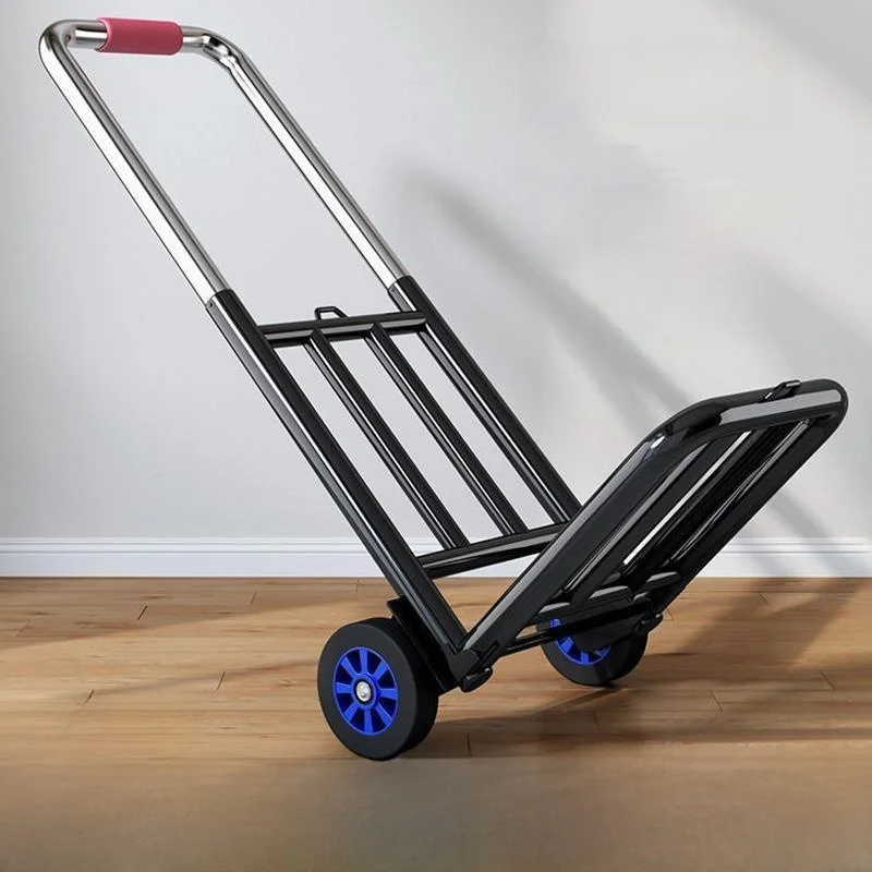 

Тележка-прицеп из нержавеющей стали с ручным приводом для перевозки отходов, тяжелых грузов, людей, овощей, небольшой прицеп для перевозки грузов