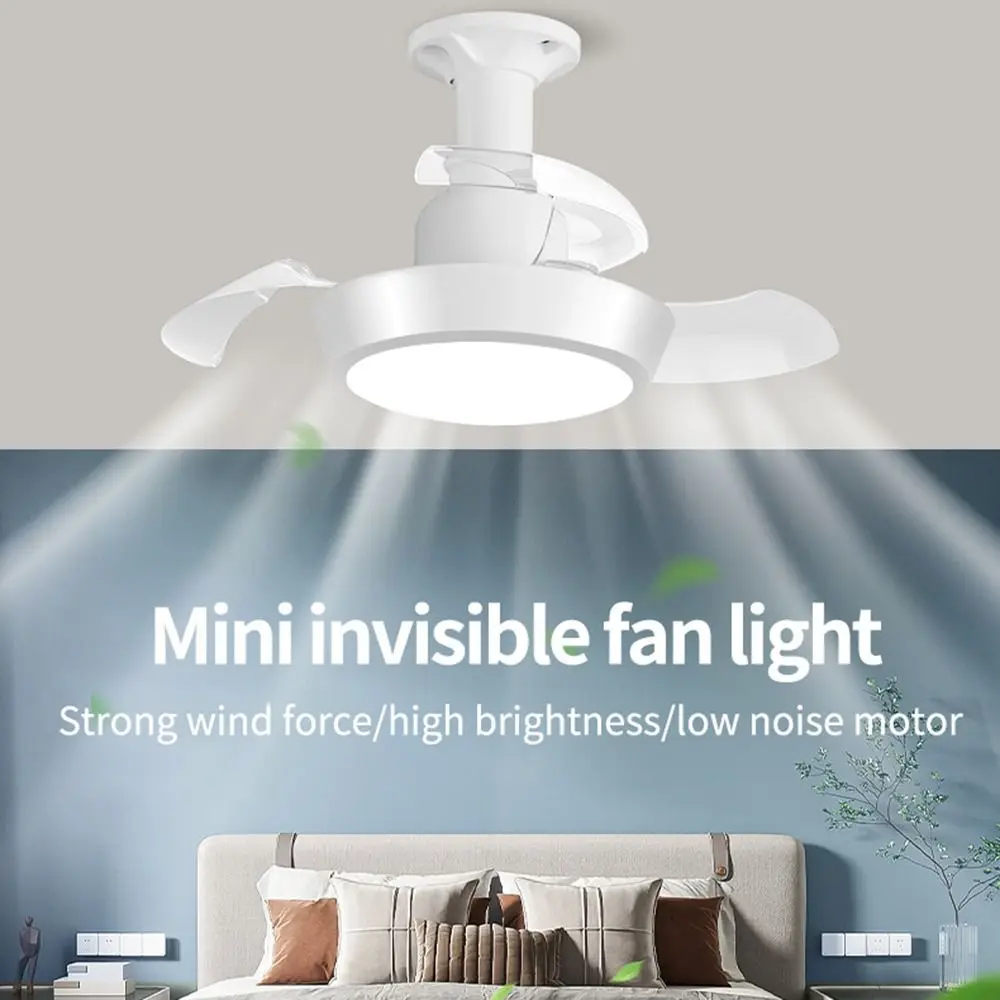 

Потолочный вентилятор 2 в 1, 3 режима освещения, регулируемая скорость ветра, подвесной вентилятор со светодиодной подсветкой, энергосбережение, с дистанционным управлением