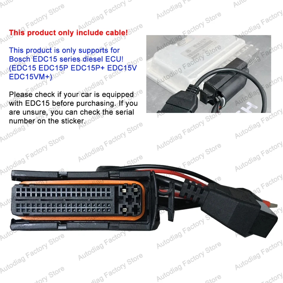 A&A Adapter Cable For Bosch ME7.5.10 / ME7.5.20 / ME7.5.30 ECUs – VAG Tuning Cable